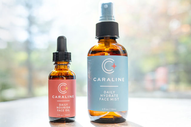 2 Caraline Skincare products