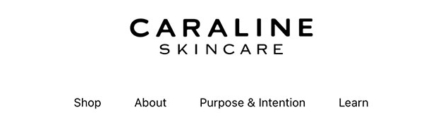 Caraline website header