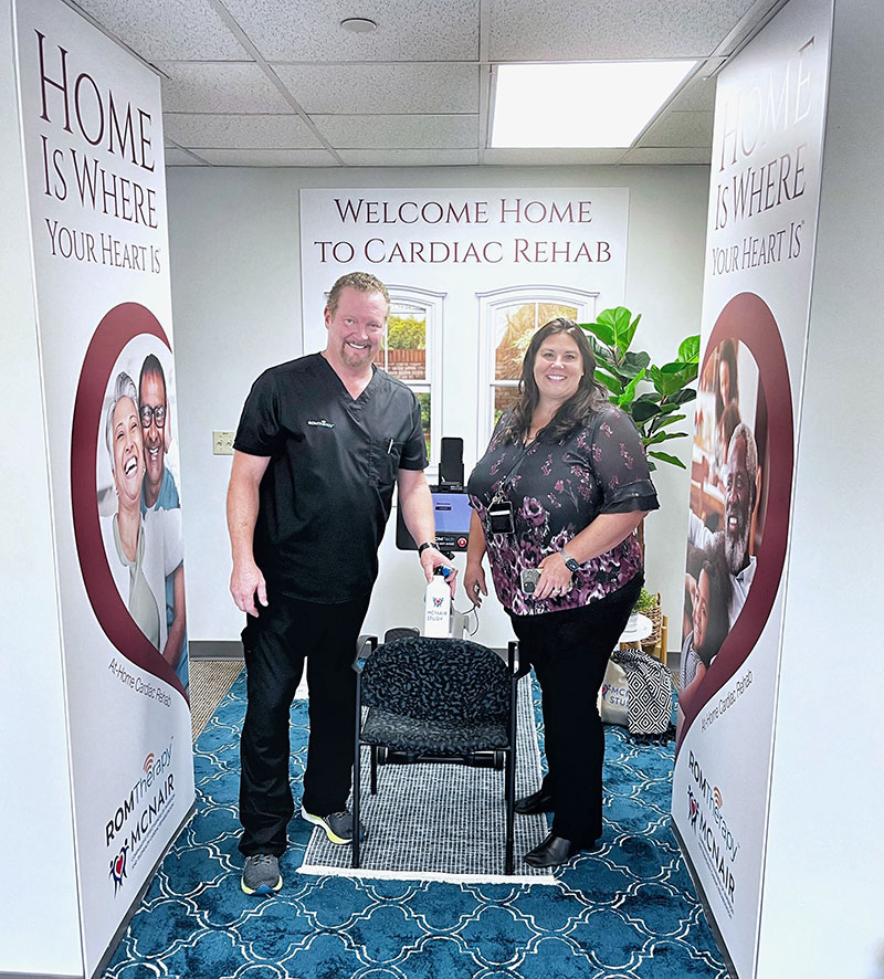 ROMTherapy Demo Installation - posing