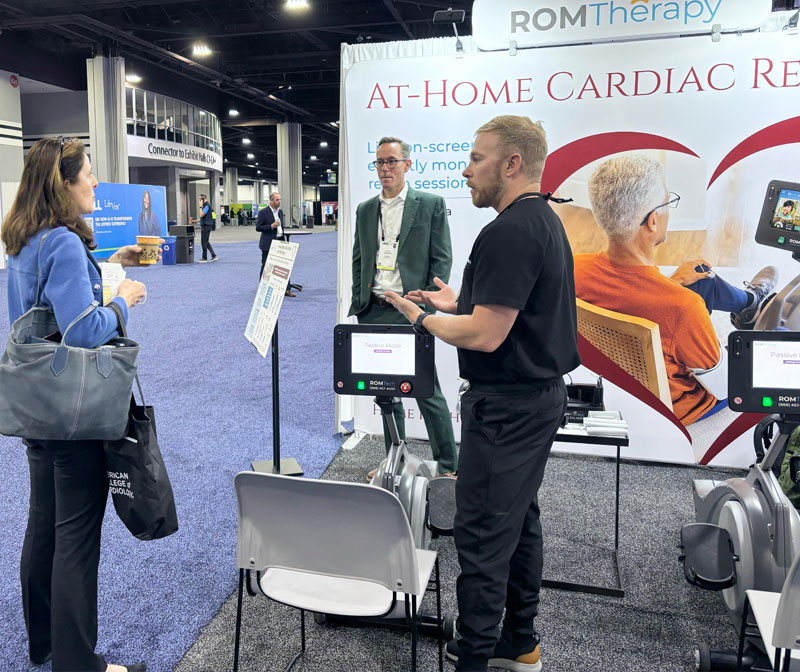 ROMTherapy booth conversations